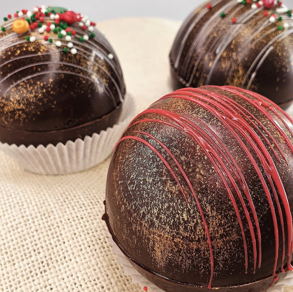 6x Heiße Schokoladenbomben Ball Shaped Hot Cocoa Chocolate Bombs - Party Gifts